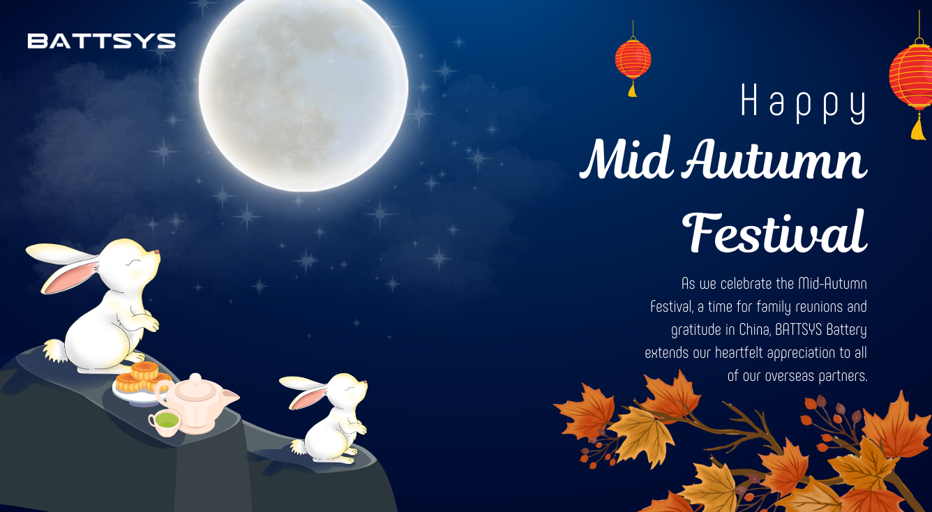 Battsys Battery Sends Mid-Autumn Festival Greetings